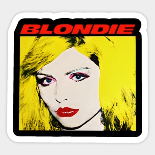 Sunday Girl Meets Blondie Sticker